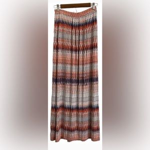 Lucy & Laurel for Anthropologie Multi-Coloured Maxi Skirt